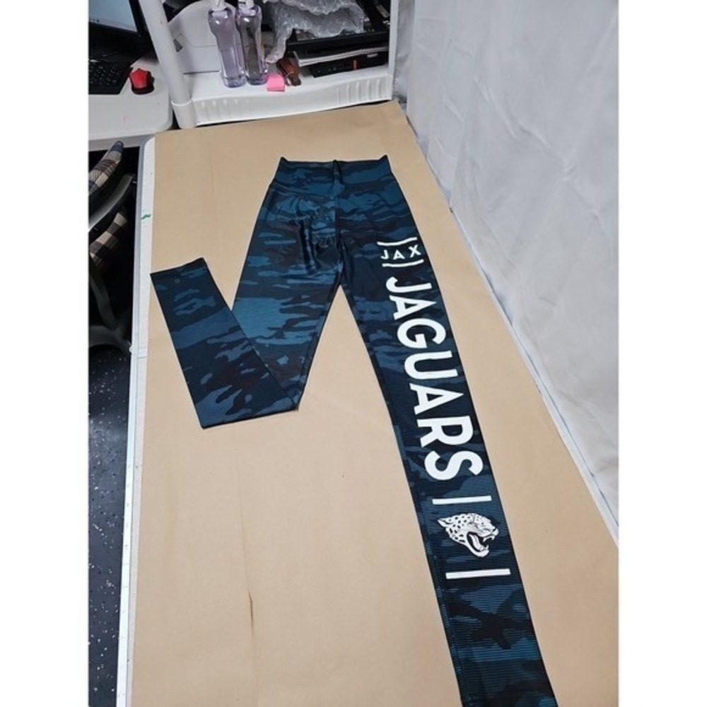 NFL Football Team Apparel Jacksonville Jaguars Camo Women's Yoga Pants Size XS